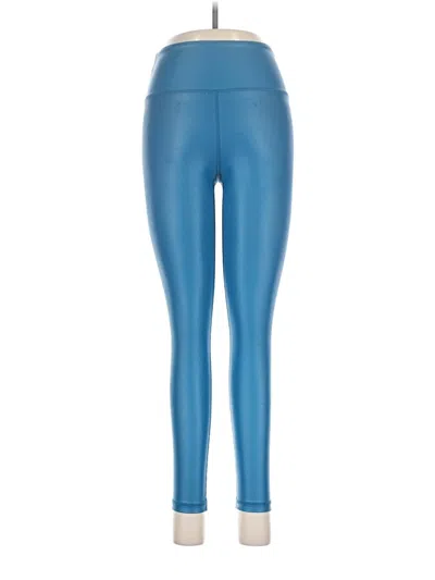 Pre-owned Zyia Active Leggings In Blue