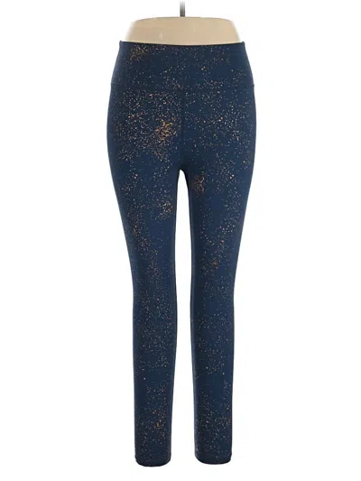 Pre-owned Zyia Active Leggings In Blue