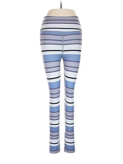 Pre-owned Zyia Active Leggings In Blue