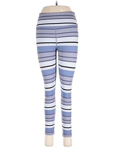 Pre-owned Zyia Active Leggings In Blue