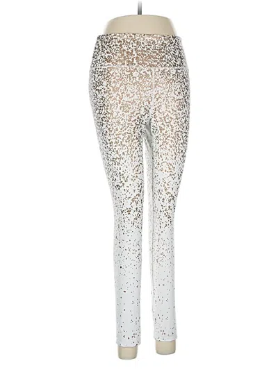 Pre-owned Zyia Active Leggings In Brown