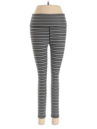 Pre-owned Zyia Active Leggings In Gray
