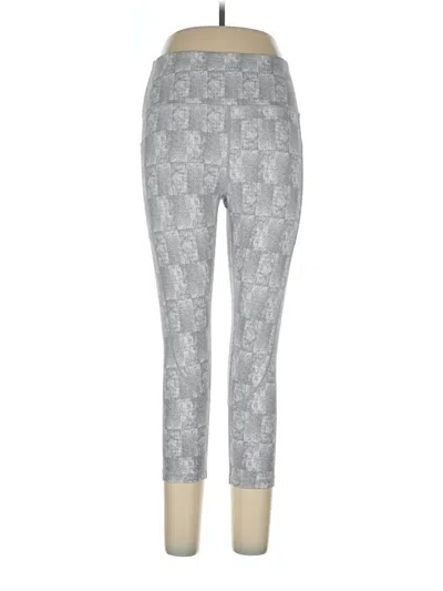Pre-owned Zyia Active Leggings In Gray