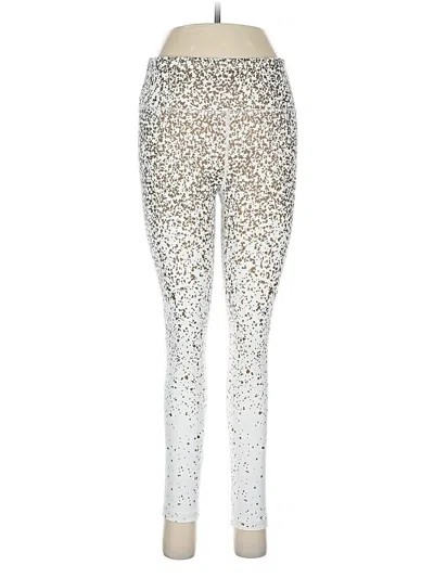 Pre-owned Zyia Active Leggings In Silver