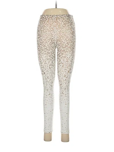 Pre-owned Zyia Active Leggings In Silver