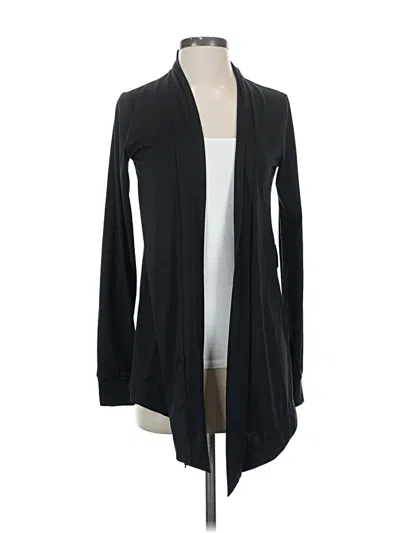 Pre-owned Zyia Active Long Sleeve T-shirt In Black