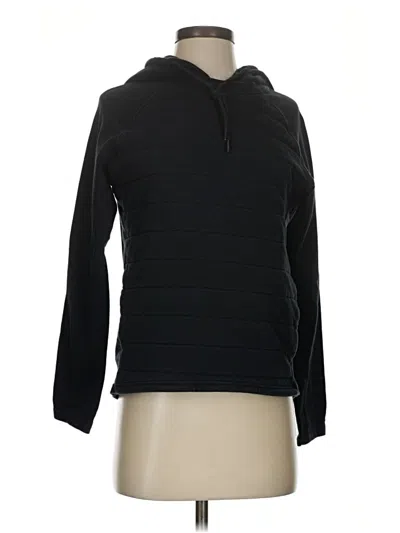 Pre-owned Zyia Active Pullover Sweater In Black