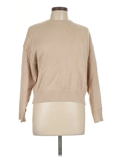 Pre-owned Zyia Active Pullover Sweater In Brown