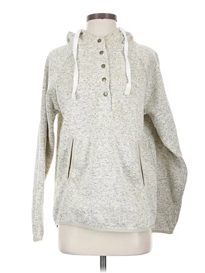 Pre-owned Zyia Active Pullover Sweater In Gray
