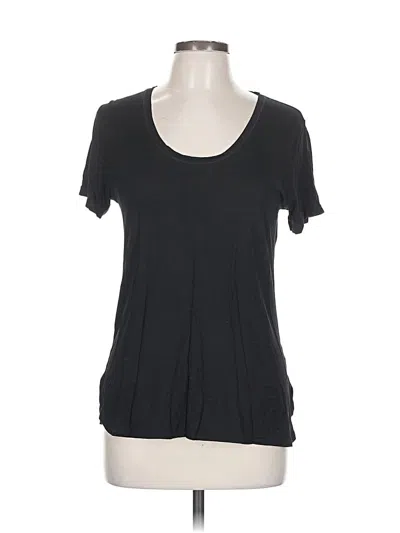 Pre-owned Zyia Active Short Sleeve T-shirt In Black