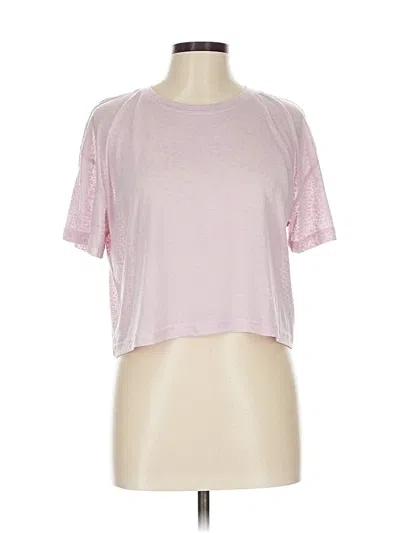 Pre-owned Zyia Active Short Sleeve T-shirt In Pink