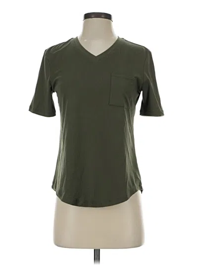 Pre-owned Zyia Active Short Sleeve T-shirt In Teal