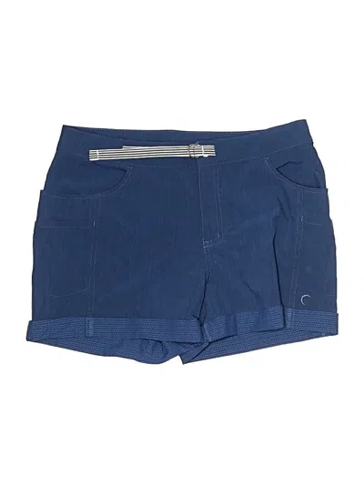 Pre-owned Zyia Active Shorts In Blue