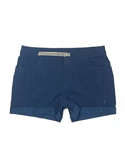 Pre-owned Zyia Active Shorts In Blue