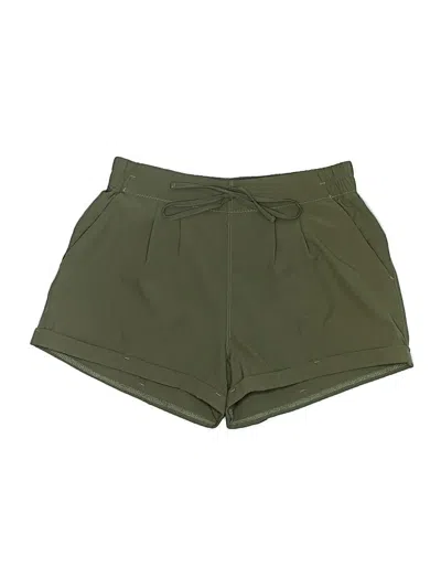 Pre-owned Zyia Active Shorts In Green