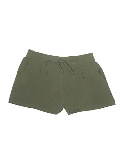 Pre-owned Zyia Active Shorts In Green