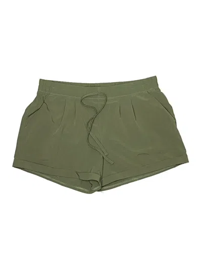 Pre-owned Zyia Active Shorts In Green