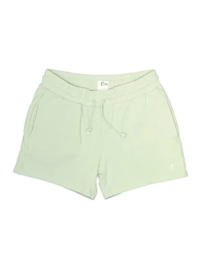 Pre-owned Zyia Active Shorts In Green