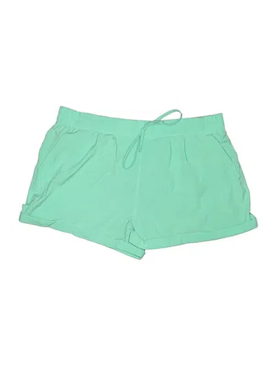 Pre-owned Zyia Active Shorts In Green