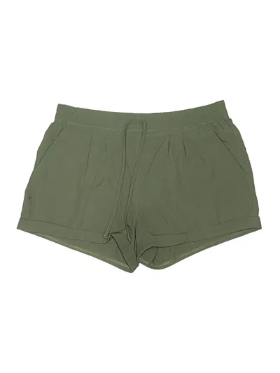 Pre-owned Zyia Active Shorts In Green