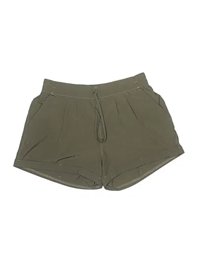 Pre-owned Zyia Active Shorts In Green