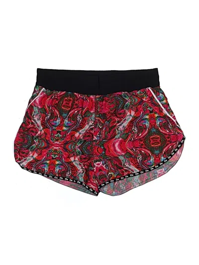 Pre-owned Zyia Active Shorts In Red