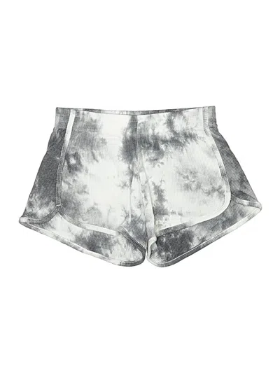 Pre-owned Zyia Active Shorts In Silver