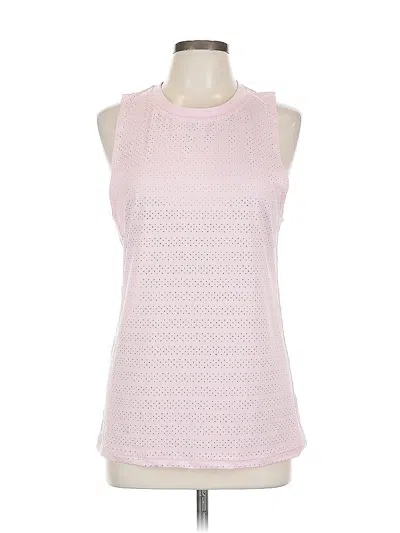 Pre-owned Zyia Active Sleeveless T-shirt In Pink