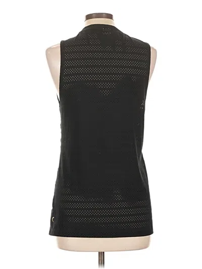 Pre-owned Zyia Active Sleeveless T-shirt In Black