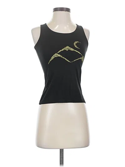 Pre-owned Zyia Active Sleeveless T-shirt In Black