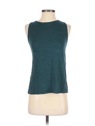 Pre-owned Zyia Active Sleeveless T-shirt In Blue