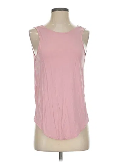 Pre-owned Zyia Active Sleeveless T-shirt In Pink