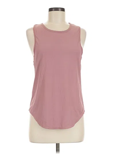 Pre-owned Zyia Active Sleeveless T-shirt In Pink