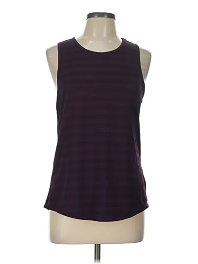 Pre-owned Zyia Active Sleeveless T-shirt In Purple