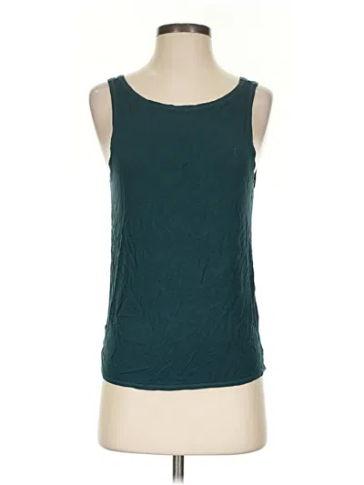 Pre-owned Zyia Active Sleeveless T-shirt In Teal