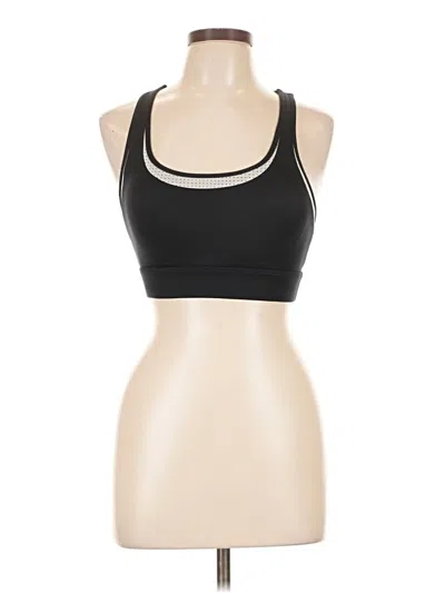 Pre-owned Zyia Active Sports Bra In Black