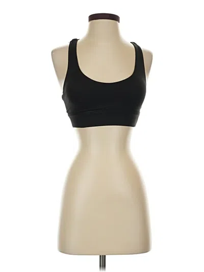 Pre-owned Zyia Active Sports Bra In Black