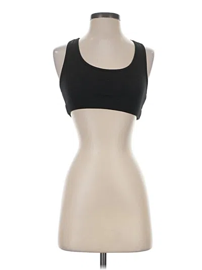 Pre-owned Zyia Active Sports Bra In Black