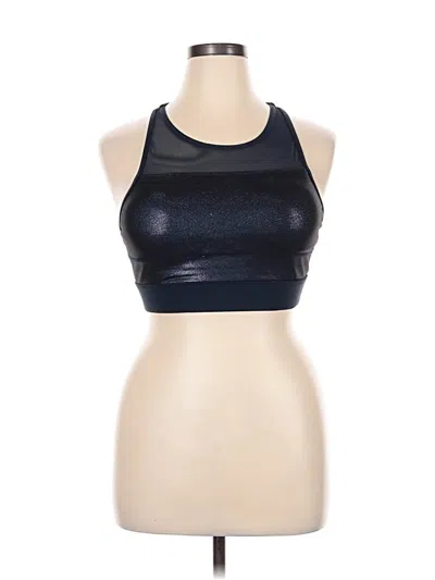 Pre-owned Zyia Active Sports Bra In Blue