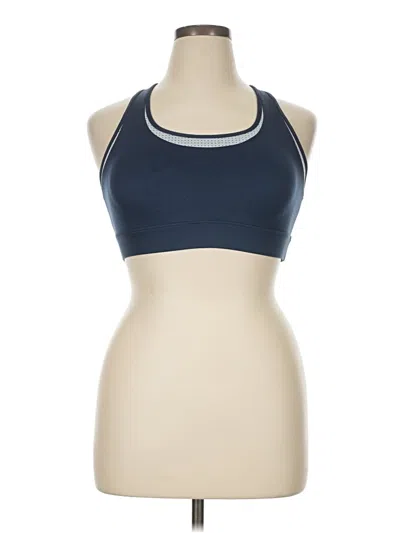 Pre-owned Zyia Active Sports Bra In Blue