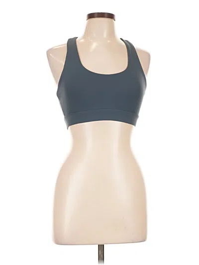 Pre-owned Zyia Active Sports Bra In Gray
