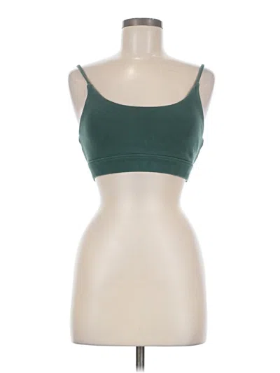 Pre-owned Zyia Active Sports Bra In Green