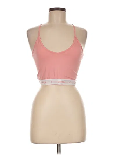 Pre-owned Zyia Active Sports Bra In Pink