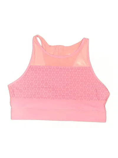 Pre-owned Zyia Active Sports Bra In Pink