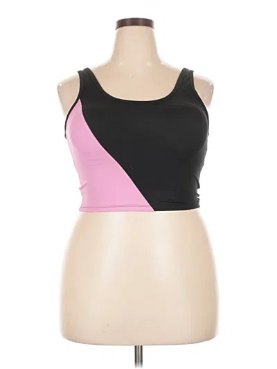 Pre-owned Zyia Active Sports Bra In Pink