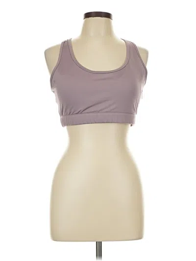Pre-owned Zyia Active Sports Bra In Purple