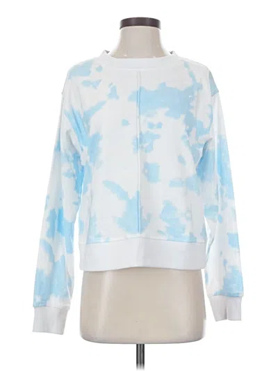Pre-owned Zyia Active Sweatshirt In Blue