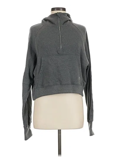 Pre-owned Zyia Active Sweatshirt In Gray