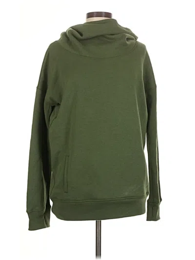Pre-owned Zyia Active Sweatshirt In Green