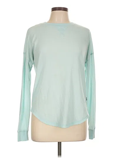 Pre-owned Zyia Active Sweatshirt In Teal